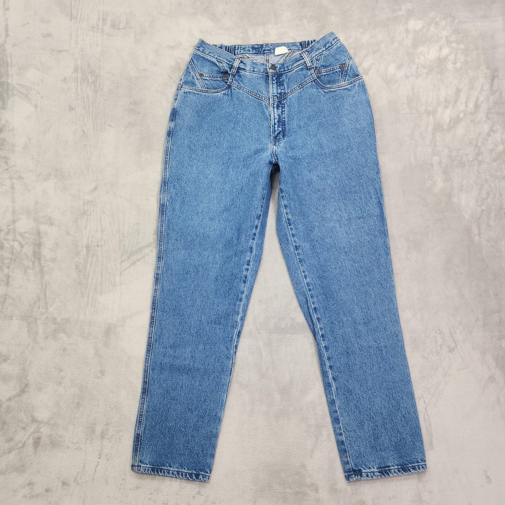 Vintage Rocky Mountain Jeans Womens‎ 18W Blue High Rise Relaxed Tapered Western